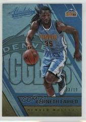 Kenneth Faried [Spectrum Gold] #12 Basketball Cards 2016 Panini Absolute Prices