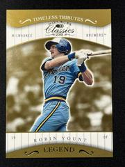 Robin Yount [Timeless Tributes] Baseball Cards 2001 Donruss Classics Prices