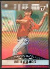 Justin Verlander, Forrest Whitley [Pink Firework] #FF6 Baseball Cards 2019 Panini Donruss Franchise Features Prices