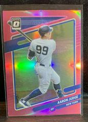 Aaron Judge [Pink] #184 Baseball Cards 2021 Panini Donruss Optic Prices