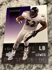 Ray Lewis Football Cards 2002 Upper Deck Ovation Prices
