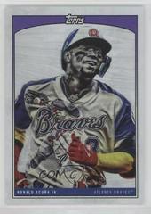 Ronald Acuna Jr. [Purple Rainbow Foil] Baseball Cards 2022 Topps X Lauren Taylor Prices