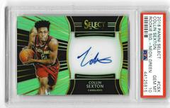 Collin Sexton [Neon Green] #CSX Basketball Cards 2018 Panini Select Rookie Signatures Prices