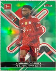 Alphonso Davies [Refractor] Soccer Cards 2021 Topps Finest Bundesliga Prices
