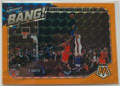 Carmelo Anthony [Orange Fluorescent] #7 Basketball Cards 2020 Panini Mosaic Bang Prices