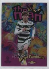 Kyogo Furuhashi Soccer Cards 2022 Topps Finest UEFA Club Competitions The Man Prices