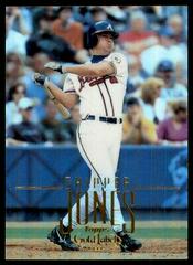 Chipper Jones #8 Baseball Cards 2002 Topps Gold Label Prices