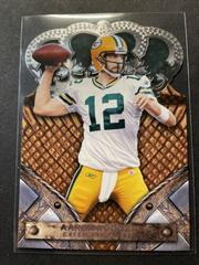 Aaron Rodgers [Green] #1 Football Cards 2011 Panini Crown Royale Prices