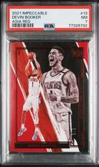 Devin Booker [Asia Red] #1 Basketball Cards 2020 Panini Impeccable Prices