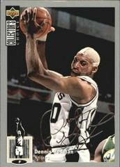 Dennis Rodman [Silver Signature] #10 Basketball Cards 1994 Collector's Choice Prices