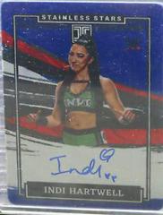 Indi Hartwell [Blue] #SS-IHW Wrestling Cards 2022 Panini Impeccable WWE Stainless Stars Autographs Prices
