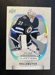 Connor Hellebuyck [Standing Ovation] #3 Hockey Cards 2021 Upper Deck Ovation Prices