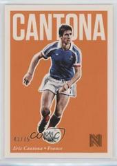 Eric Cantona [Orange] #64 Soccer Cards 2017 Panini Nobility Prices