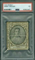 Jimmy Archer Baseball Cards 1909 T204 Ramly Prices
