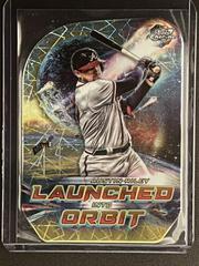 Austin Riley [Gold Interstellar] #LIO-11 Baseball Cards 2023 Topps Cosmic Chrome Launched Into Orbit Prices