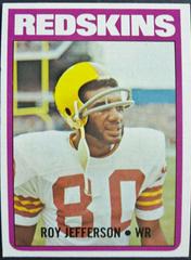 Roy Jefferson Football Cards 1972 Topps Prices