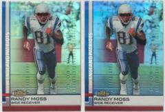 Randy Moss [Green Refractor] #21 Football Cards 2009 Topps Finest Prices
