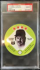 Thurman Munson #7 Baseball Cards 1978 Big T Discs Prices