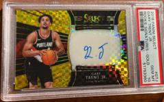 Gary Trent Jr. [Gold] Basketball Cards 2018 Panini Select Rookie Signatures Prices