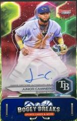 Junior Caminero [Red] #B23-JCO Baseball Cards 2023 Bowman's Best of Autographs Prices