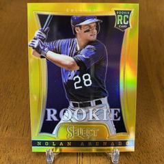 Nolan Arenado [Gold Prizm] Baseball Cards 2013 Panini Select Prices