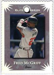 Fred McGriff Baseball Cards 1995 Panini Donruss Elite Prices