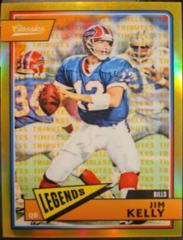 Jim Kelly [Timeless Tributes Gold] #105 Football Cards 2018 Panini Classics Prices