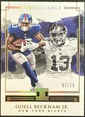Odell Beckham Jr. [Gold] Football Cards 2017 Panini Impeccable Prices