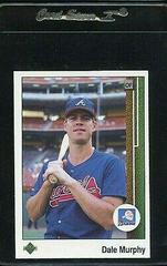Dale Murphy #357 Baseball Cards 1989 Upper Deck Prices