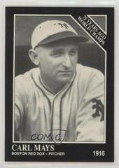 Carl Mays #150 Baseball Cards 1991 Conlon Collection Prices