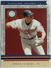 Omar Vizquel [Star Ruby] #81 Baseball Cards 2003 Fleer Patchworks Prices