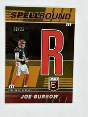 Joe Burrow [Orange] #SB-JB4 Football Cards 2022 Panini Donruss Elite Spellbound Prices