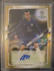 Ben Chilwell [Gold Bubbles Refractor] #CA-BCH Soccer Cards 2020 Topps Chrome UEFA Champions League Autographs Prices