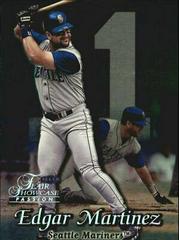 Edgar Martinez [Row 2] #102 Baseball Cards 1999 Flair Showcase Prices