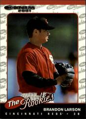 Brandon Larson #R55 Baseball Cards 2001 Donruss Rookies Prices
