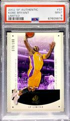 Kobe Bryant [Limited] Basketball Cards 2002 SP Authentic Prices