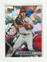 Nolan Gorman [Atomic Refractor] #TP-15 Baseball Cards 2019 Bowman's Best Top Prospects Prices