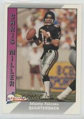 Chris Miller Football Cards 1991 Pacific Prices