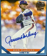 Ron Darling [Blue] #93FF-RD Baseball Cards 2022 Topps Archives 1993 Fan Favorites Autographs Prices