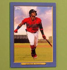 Ronald Acuna Jr. [Blue] #TR-2 Baseball Cards 2020 Topps Turkey Red Prices