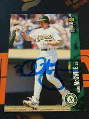 Mark McGwire [Silver Signature] #640 Baseball Cards 1996 Collector's Choice Prices