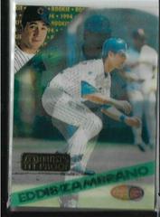 Eddie Zambrano [Artist's Proof] #129 Baseball Cards 1994 Sportflics 2000 Rookie Traded Prices