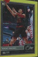 Isaac Okoro [Gold] #117 Basketball Cards 2020 Panini One and One Prices