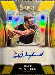 Dave Winfield [Gold] #SS-DW Baseball Cards 2022 Panini Select Selective Signatures Prices