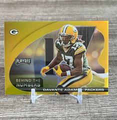 Davante Adams [Gold] Football Cards 2021 Panini Playoff Behind the Numbers Prices