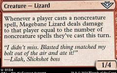 Magebane Lizard [Foil] #134 Magic Outlaws of Thunder Junction Prices