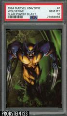 Wolverine #8 Marvel 1994 Flair Power Blast Prices