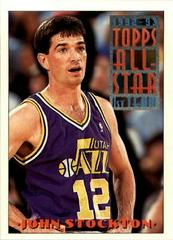 John Stockton #102 Basketball Cards 1993 Topps Prices