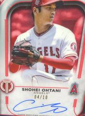 Shohei Ohtani #TA-SO Baseball Cards 2022 Topps Tribute Autographs Prices