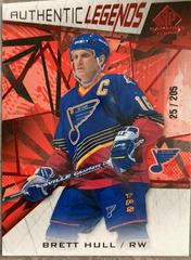 Brett Hull [Red Fragment] Hockey Cards 2021 SP Game Used Prices